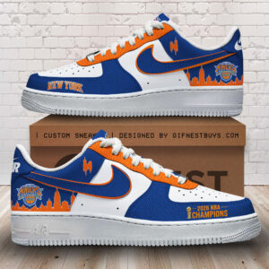 New York Knicks 2026 NBA Finals Champions AF1 Sneaker – HOATT19373
