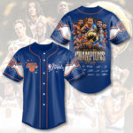 New York Knicks 2026 NBA Finals Champions Baseball Jersey – HOATT19129