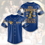 New York Knicks 2026 NBA Finals Champions Baseball Jersey – HOATT19425