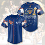 New York Knicks 2026 NBA Finals Champions Baseball Jersey – HOATT19426