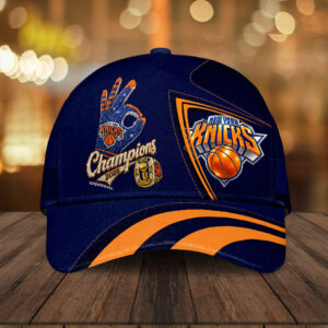 New York Knicks 2026 NBA Finals Champions Classic Cap - HOATT19254