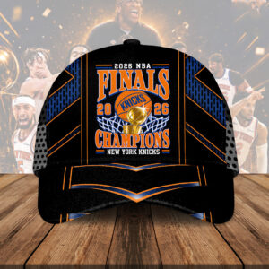 New York Knicks 2026 NBA Finals Champions Classic Cap - HOATT19501