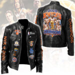 New York Knicks 2026 NBA Finals Champions Motorcycle Leather Jacket – HOATT19542