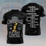 New York Knicks 2026 NBA Finals Champions 3D Apparel – HOATT19215