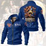 New York Knicks 2026 NBA Finals Champions Thick Knit Fleece Jacket – HOATT19175