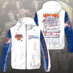 New York Knicks 2026 NBA Finals Champions 3D Windbreaker Jacket – HOATT19247