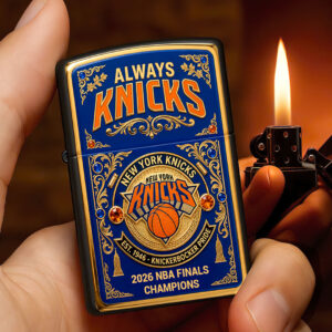 New York Knicks 2026 NBA Finals Champions Zippo Lighter Case (No Insert) - HOATT19280