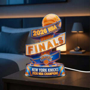 New York Knicks Custom Shape Acrylic Light Box - TMTHU7513