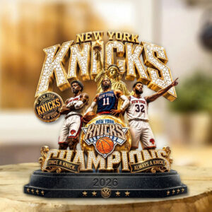 New York Knicks Custom Shape Acrylic Plaque - GNE7567