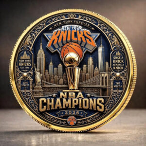 New York Knicks NBA Finals Champions 2026 Commemorative Coin - TANTN24139