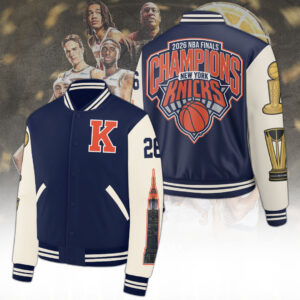 New York Knicks NBA Finals Champions 2026 Varsity Jacket – TANTN24109