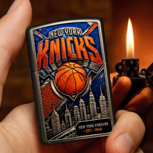 New York Knicks 2026 NBA Finals Champions Zippo Lighter Case (No Insert) - HOATT19279