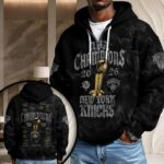 New York Knicks 2026 NBA Finals Champions 3D Unisex Waffle Hoodie – HOATT19167
