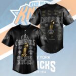 New York Knicks 2026 NBA Finals Champions Baseball Jersey – HOATT19128