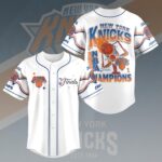 New York Knicks 2026 NBA Finals Champions Baseball Jersey – HOATT19206