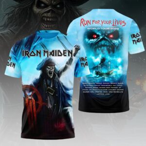 Iron Maiden 2026 World Tour 3D Apparel - HOATT19211