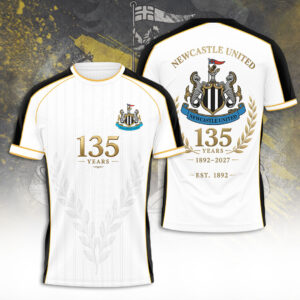 Newcastle United 135th Anniversary 3D Apparel - TANTN24187
