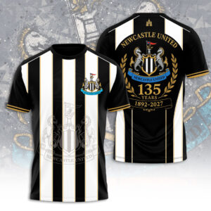 Newcastle United 135th Anniversary 3D Apparel - TANTN24189
