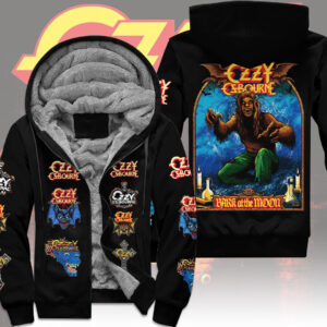 Ozzy Osbourne 3D Fleece Zip Hoodie - TMTHU7566