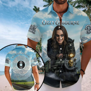 Ozzy Osbourne Short Sleeve Button-Down Shirt – HOATT19140