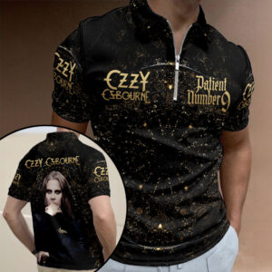 Ozzy Osbourne Zip Polo Shirt - HOATT20027
