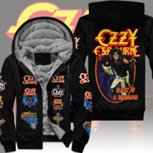 Ozzy Osbourne 3D Fleece Zip Hoodie - TMTHU7796