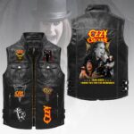Ozzy Osbourne Premium 2D Sleeveless Leather Vest – HOATT19869