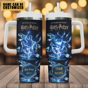 Personalized Harry Potter 25th Anniversary 40oz Tumbler - TMTHU7252