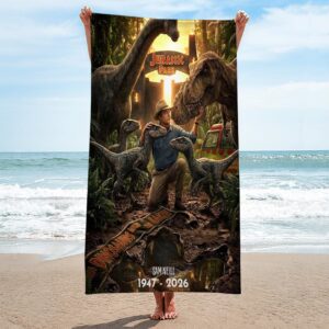 Sam Neill Rectangle Beach Towel - HOATT19536
