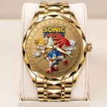 Sonic the Hedgehog 35th Anniversary Alloy Luxury Quartz Watch – TANTN24060