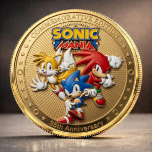 Sonic the Hedgehog 35th Anniversary Commemorative Coin - TANTN24059