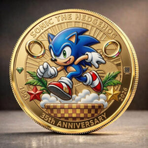 Sonic the Hedgehog 35th Anniversary Commemorative Coin - TANTN24061