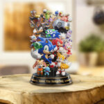 Sonic the Hedgehog 35th Anniversary Custom Shape Acrylic Plaque – TANTN24107