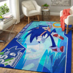 Sonic the Hedgehog 35th Anniversary Rectangular Rug – TANTN24085