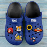 Sonic the Hedgehog 35th Anniversary Custom Clogs – GNE7568