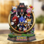 Sonic the Hedgehog 35th Anniversary Custom Shape Acrylic Plaque – GNE7566