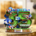 Sonic the Hedgehog 35th Anniversary Custom Shape Acrylic Plaque – TMTHU7265