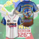 Sonic the Hedgehog 35th Anniversary Baseball Jersey – TMTHU7504