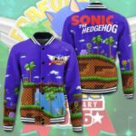 Sonic the Hedgehog Varsity Jacket – TMTHU7269