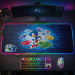Sonic the Hedgehog 35th Anniversary Custom Gaming Desk Mat – TANTN24044