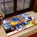 Sonic the Hedgehog 35th Anniversary Custom Doormat – TANTN24089