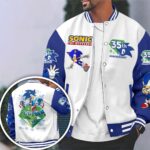 Sonic the Hedgehog 35th Anniversary Varsity Jacket – HOATT19185