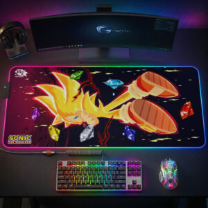 Sonic the Hedgehog 35th Anniversary Custom Gaming Desk Mat - GNE7409