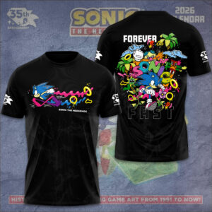 Sonic the Hedgehog 35th Anniversary 3D Apparel - GNE7353