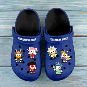 Sonic the Hedgehog 35th Anniversary Custom Clogs - GNE7375