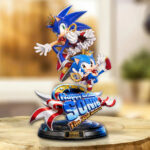Sonic the Hedgehog 35th Anniversary Custom Shape Acrylic Plaque – GNE7371
