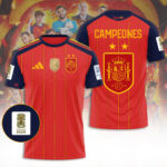 Spain National Team 2026 FIFA World Cup Champions 3D Apparel – TANTN24386