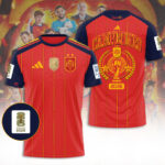 Spain National Team 2026 FIFA World Cup Champions 3D Apparel – TANTN24389
