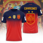 Spain National Team 2026 FIFA World Cup Champions 3D Apparel – TANTN24428