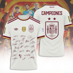 Spain National Team 2026 FIFA World Cup Champions 3D Apparel - TANTN24458